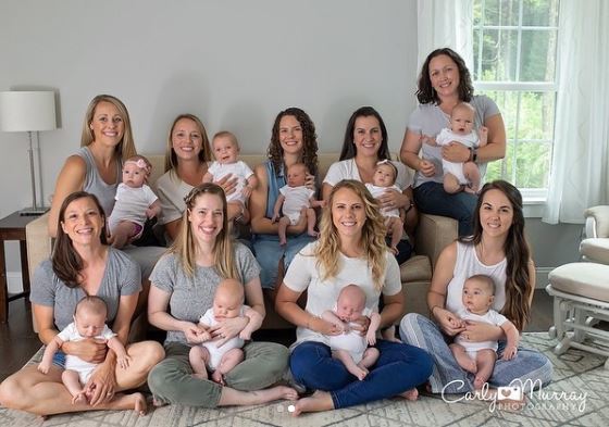 Remember 9 labour unit nurses who were pregnant together? They’ve given birth!
