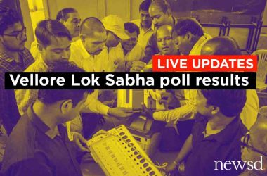 vellore lok sabha poll results live updates