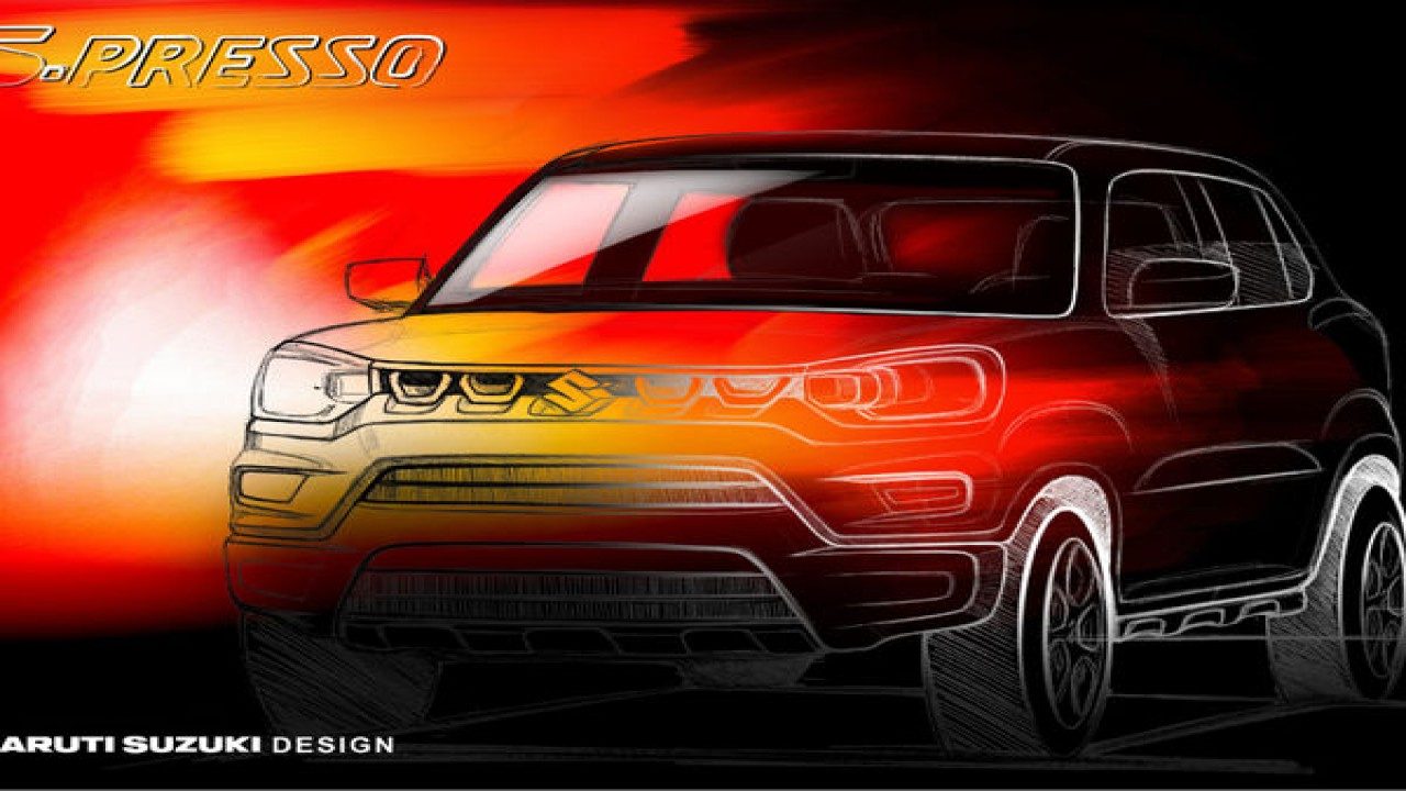 Maruti Suzuki S-Presso sketch revealed, here’s everything to know!