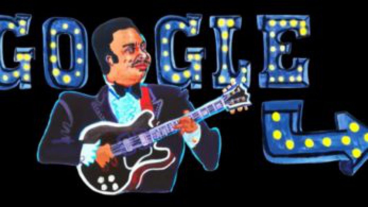 Google Doodle honors American singer B.B. King on his 94th birth anniversary
