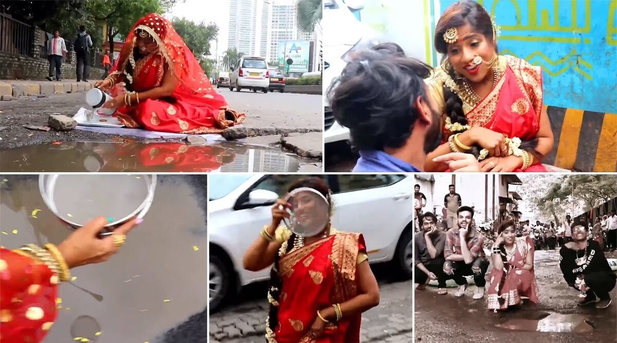 RJ Malishka’s hilarious ‘Dekho Chand Aaya’ video on BMC and potholes on Mumbai road goes viral!
