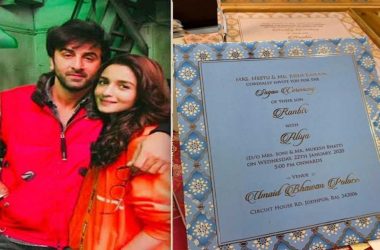 Fact Check: Viral invitation of Ranbir Kapoor and Alia Bhatt's wedding on Twitter is Fake