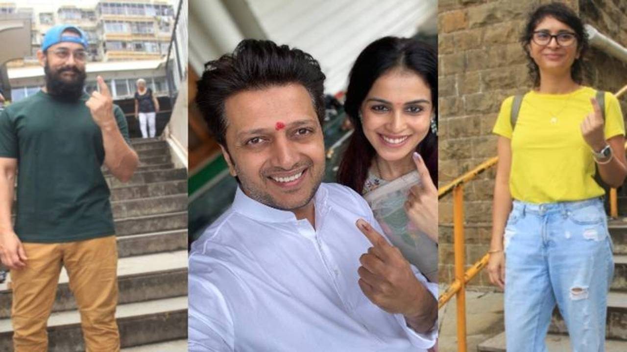 Maharashtra Assembly Elections 2019: Riteish, Aamir & other B-town celebs cast votes in Mumbai