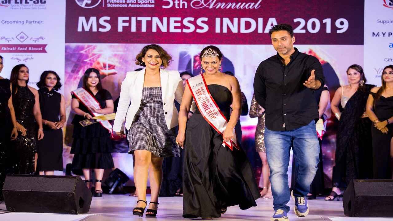 Gurugram woman declared first runner up at Miss Fitness India 2019