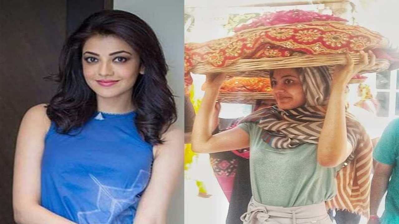 [In Pics]: Kajal Aggarwal offers prayers at the Ajmer Dargah before her wedding