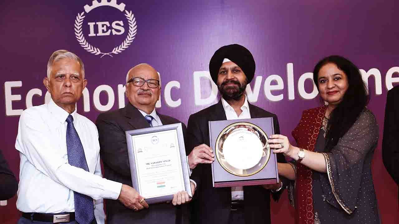 Sarabjit Singh, Managing Director – Akal Information Systems Ltd, awarded Udyog Rattan Award