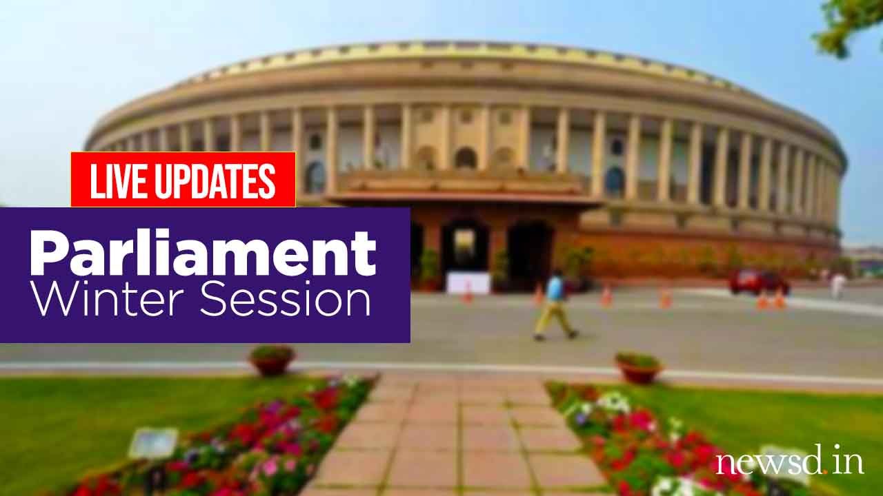 Parliament Winter Session LIVE UPDATES: