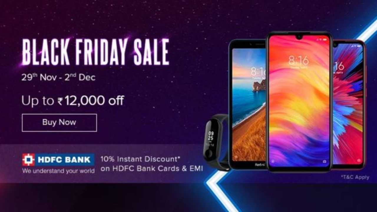 Xiaomi Black Friday Sale: Discounts on Redmi K20, Redmi Note 7 and more