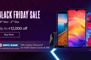 Xiaomi Black Friday Sale: Discounts on Redmi K20, Redmi Note 7 and more