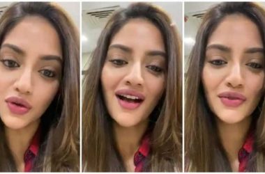 Nusrat Jahan shares video after getting discharged from hospital, reveals she suffered 'Asthma attack'
