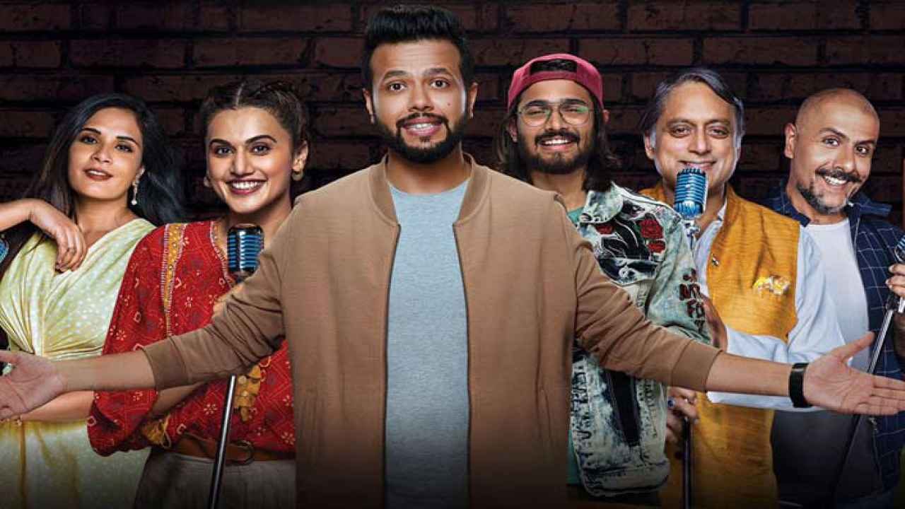 One Mic Stand trailer:Taapsee Pannu, Shashi Tharoor and Vishal Dadlani show their talent in comedy