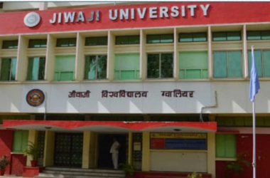 Madhya Pradesh: Jiwaji University Post-graduate students protested against an exam question on ‘revolutionary terrorists’