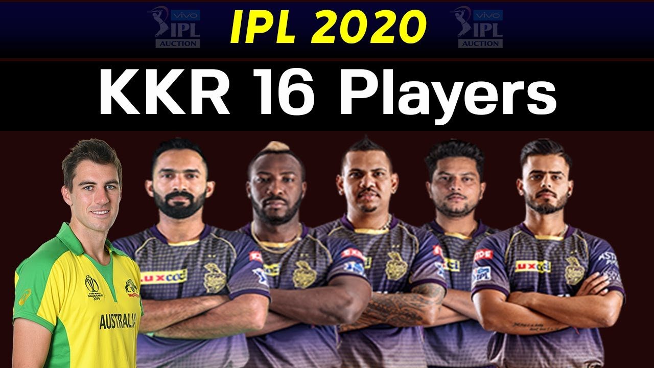 Ipl Kkr Team 2020 Kolkata Knight Riders Complete Squad Players List
