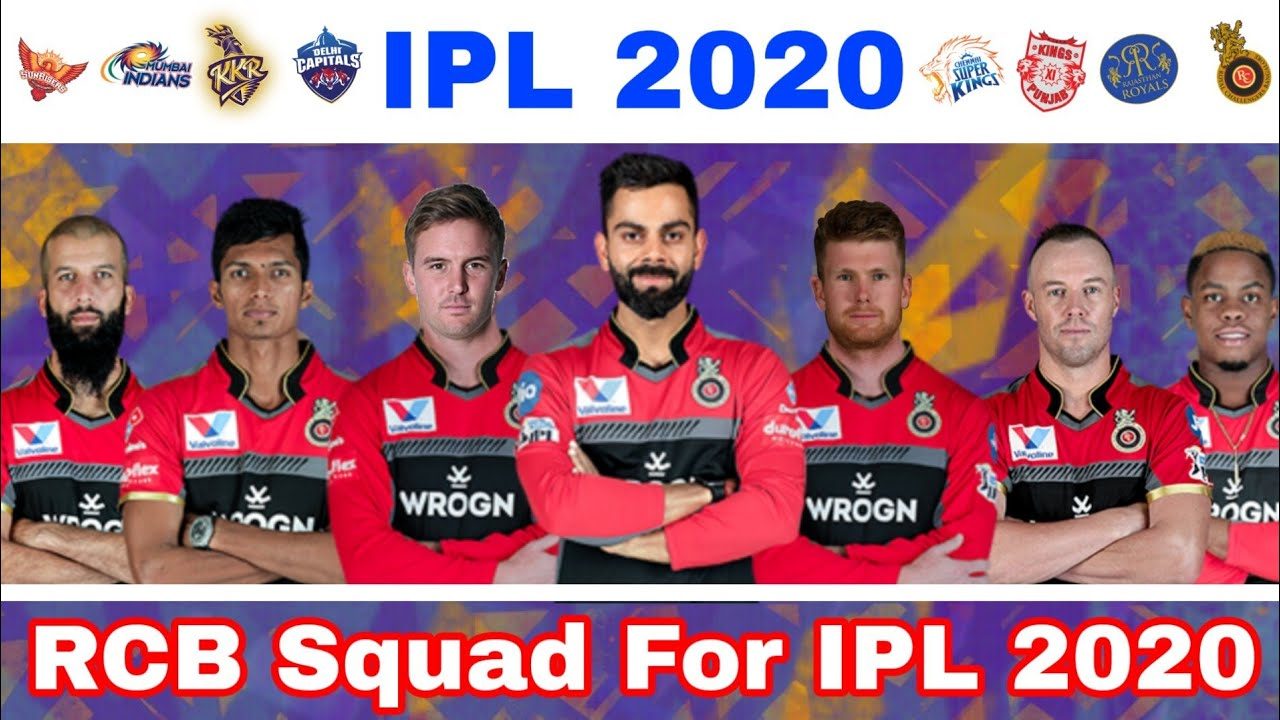 IPL RCB Team 2020: Royal Challengers Bangalore (RCB) complete squad, players list