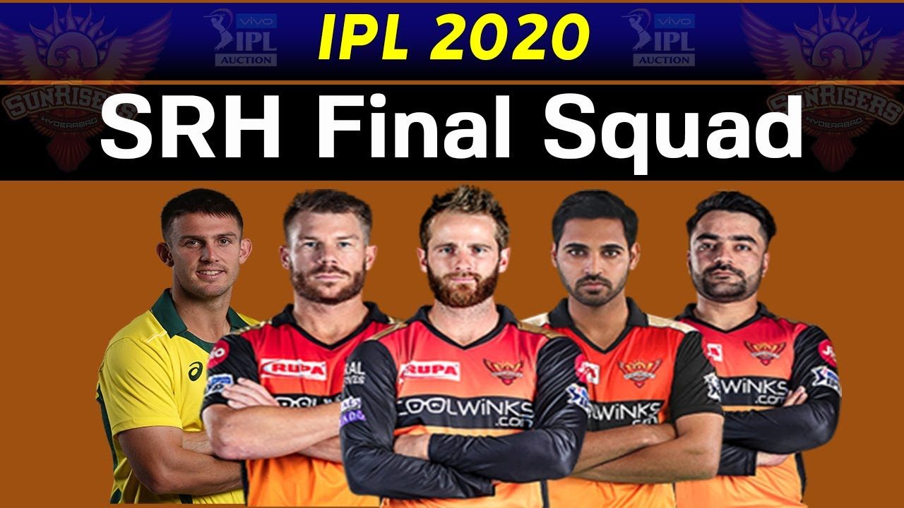 IPL SRH Team 2020: Sun Risers Hyderabad (SRH) complete squad, players list