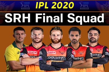 IPL SRH Team 2020: Sun Risers Hyderabad (SRH) complete squad, players list