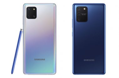 Samsung Galaxy Note 10 Lite and Galaxy Note 10: comparison of specifications and key features