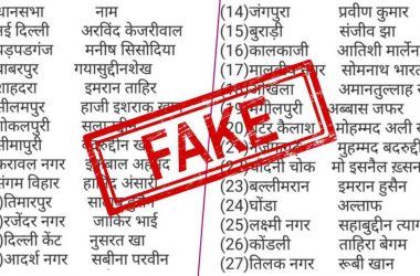 Fact Check: Here's truth behind AAP's first list including 21 Muslim candidates for Delhi assembly elections