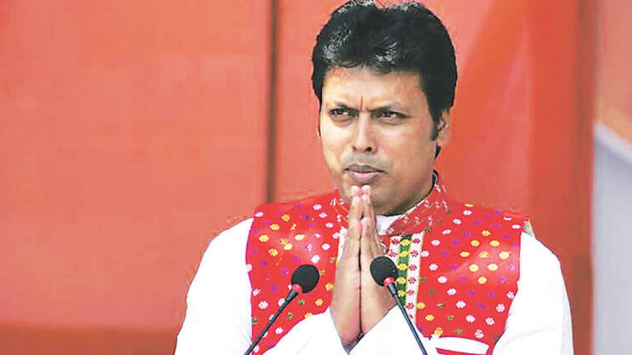 Tripura CM Biplab Deb to provide loans worth Rs 34.9cr to State SC youths