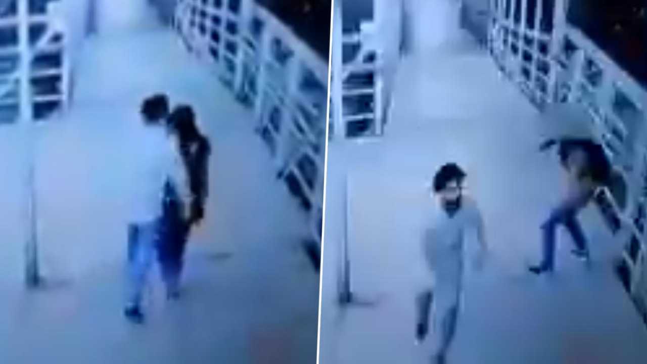 Mumbai shocker: Man kisses and molests woman, video caught on CCTV