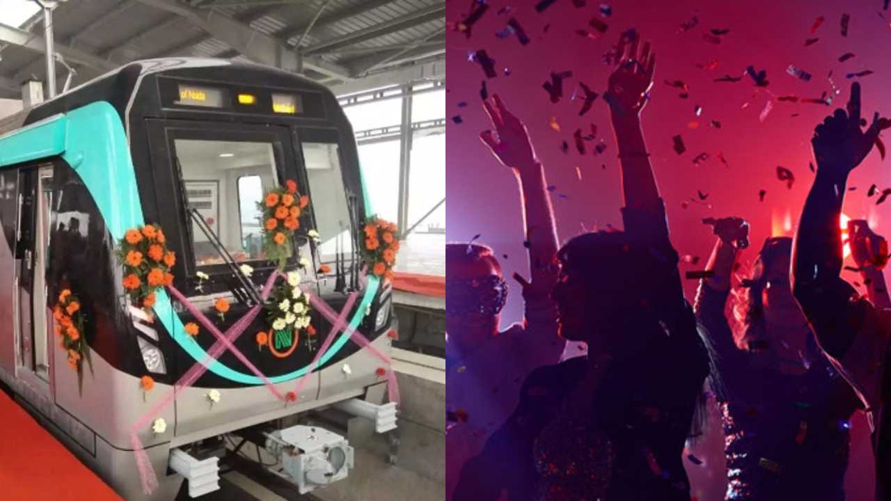 Where's the party tonight? In Noida Metro Coach, check details inside