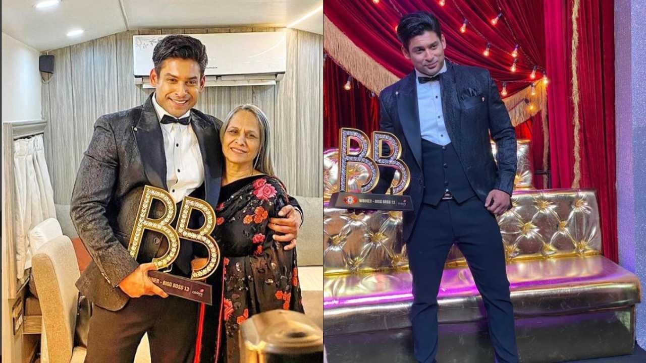 Bigg Boss 13 winner Sidharth Shukla shares a photo with trophy, says dream is fulfilled