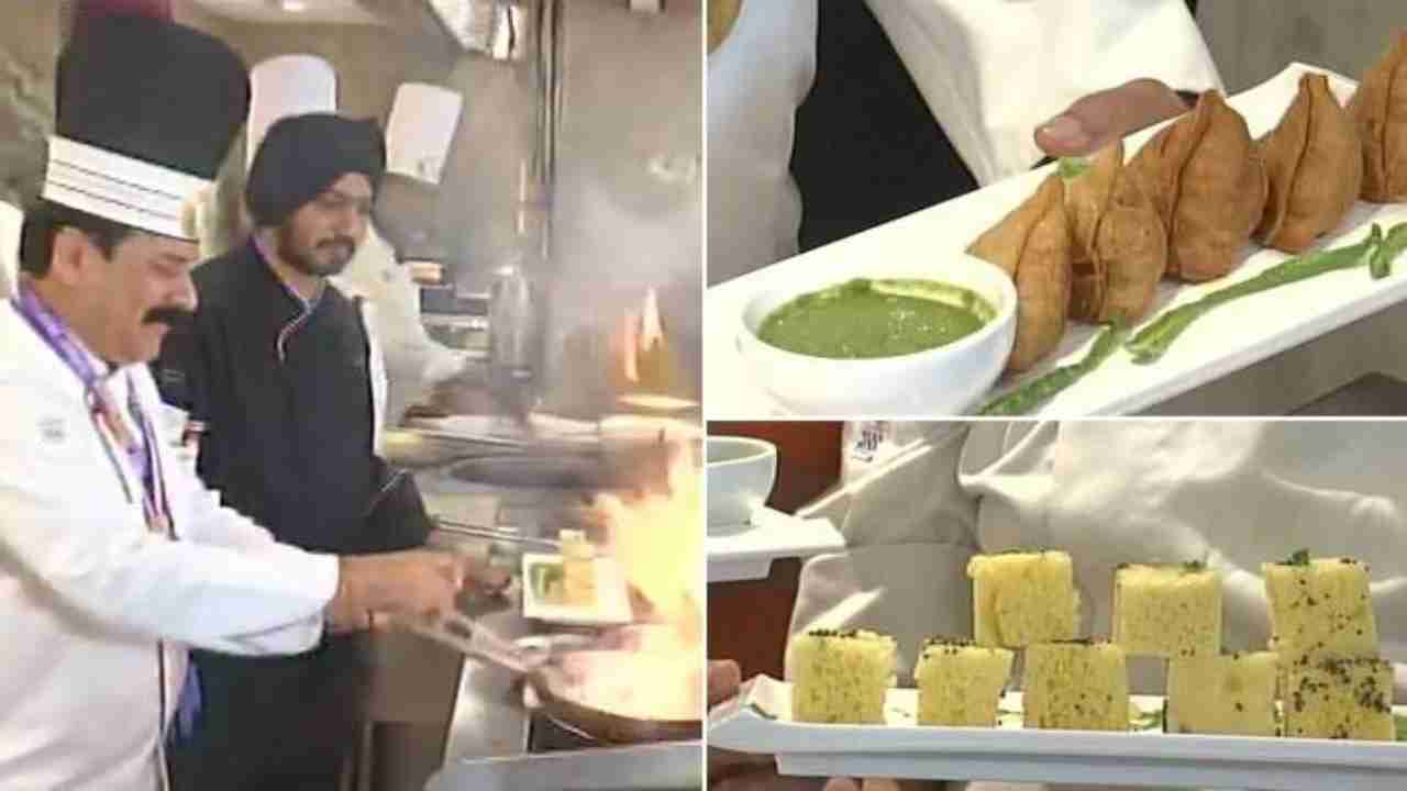Khaman, Broccoli samosa on Trump's menu in Ahmedabad