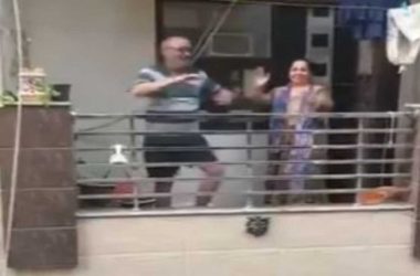COVID-19 lockdown: People in Delhi apartment plays Garba from their balconies during Navratri