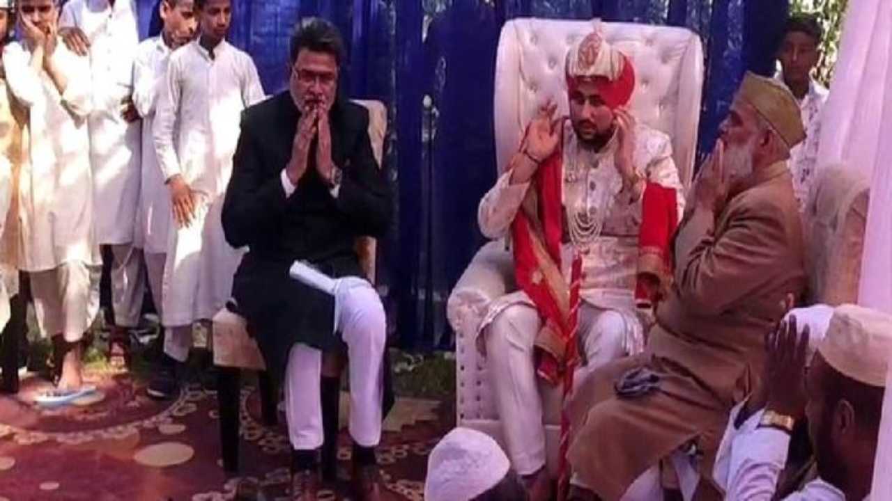 Muslim groom wear turban on his wedding day to honor Sikhs who spread peace amid Delhi riots