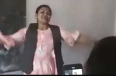 UP govt teacher found dancing on Sapna Chaudhary’s song in classroom as others shower cash