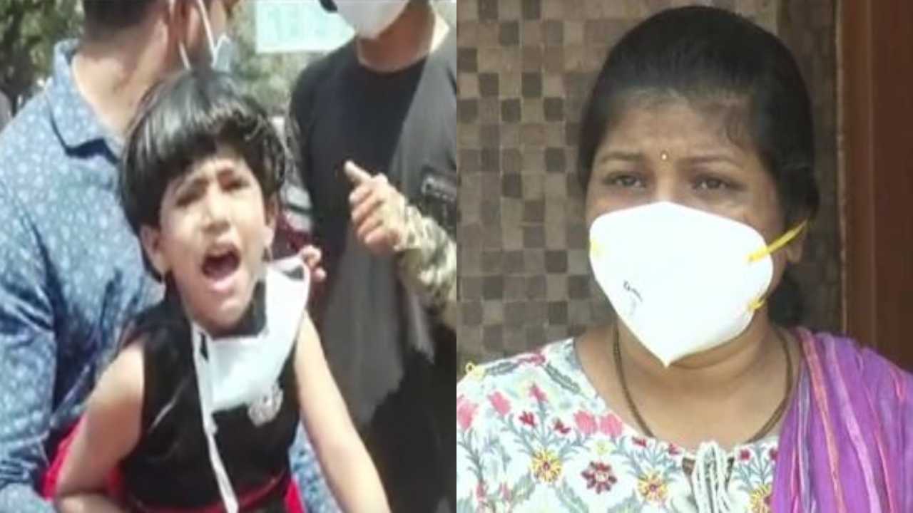 3-year-old girl's video goes viral as she wails to be with quarantined mother in Bengaluru