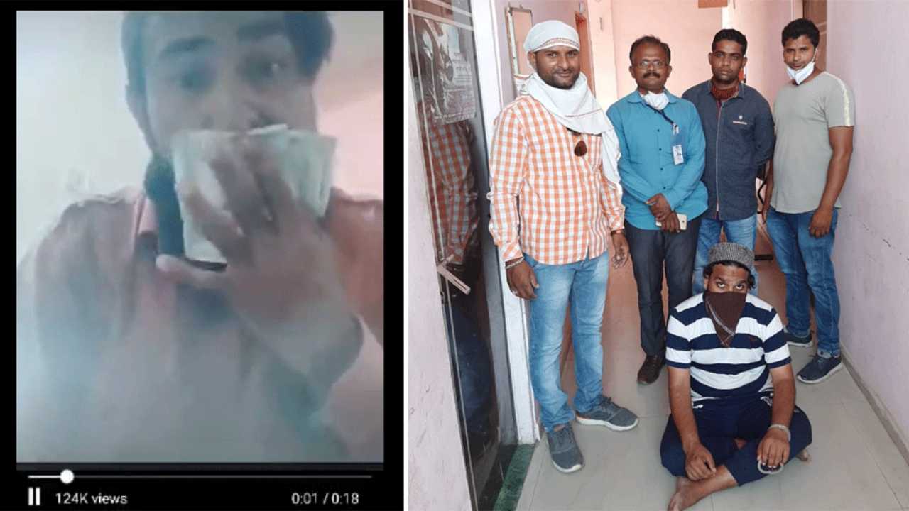 COVID-19 scare: Malegaon man arrested for wiping nose, mouth with currency notes in TikTok video