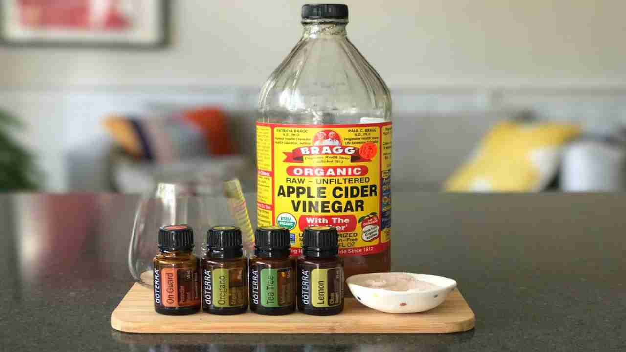 Apple Cider Vinegar with essential oils