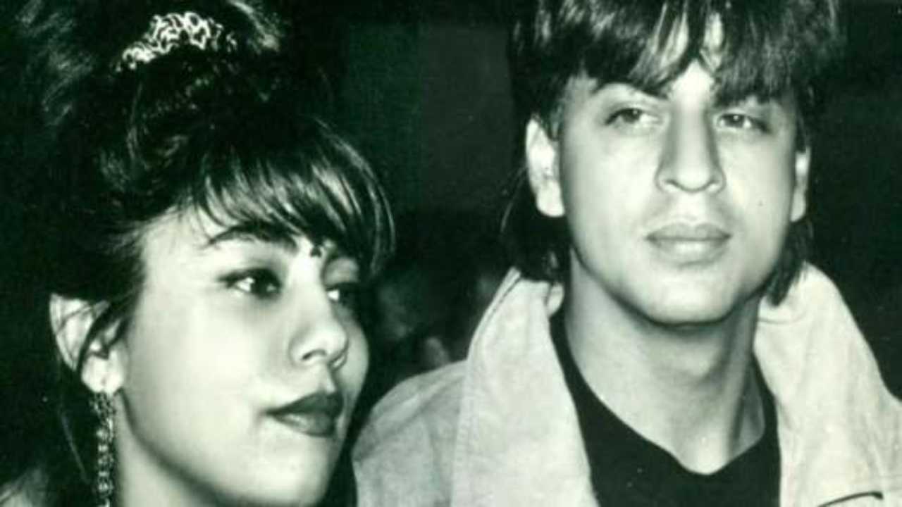 This throwback pic of Shah Rukh Khan and Gauri Khan is unmissable
