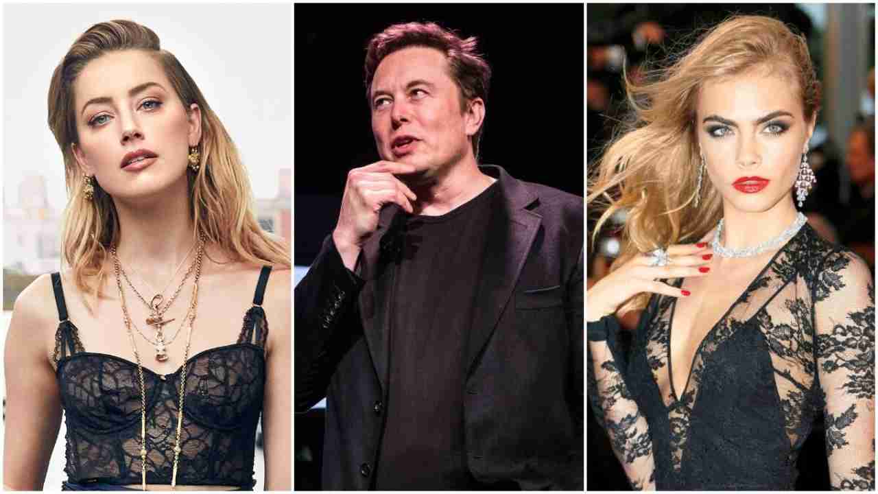 Musk denies threesome affair with Depp's ex-wife Heard, supermodel Cara
