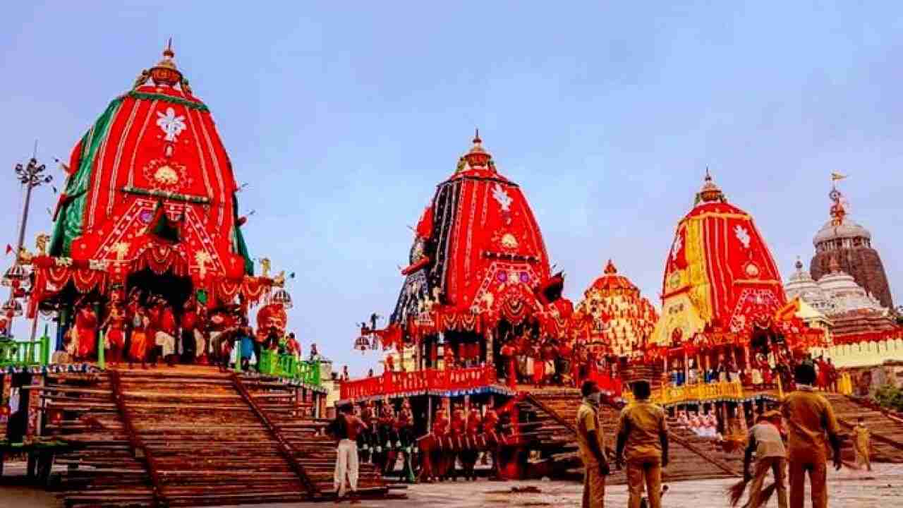 Rath Yatra: Chariots roll on Puri grand road without devotees