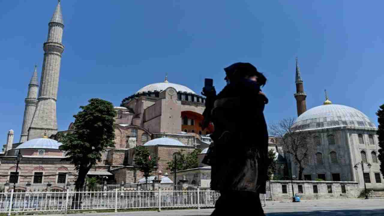 Erdogan slams criticism over turning Hagia Sophia into mosque