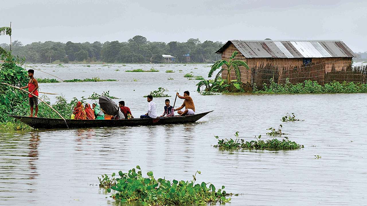 Assam flood situation grim, 59 lives lost, 33 lakh affected