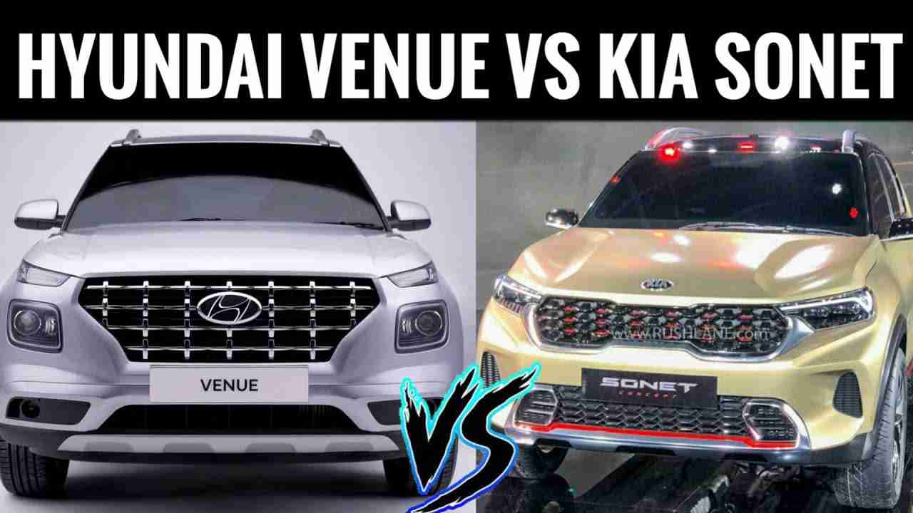 Kia Sonet Vs Hyundai Venue Battle: Specifications and features compared, check full details