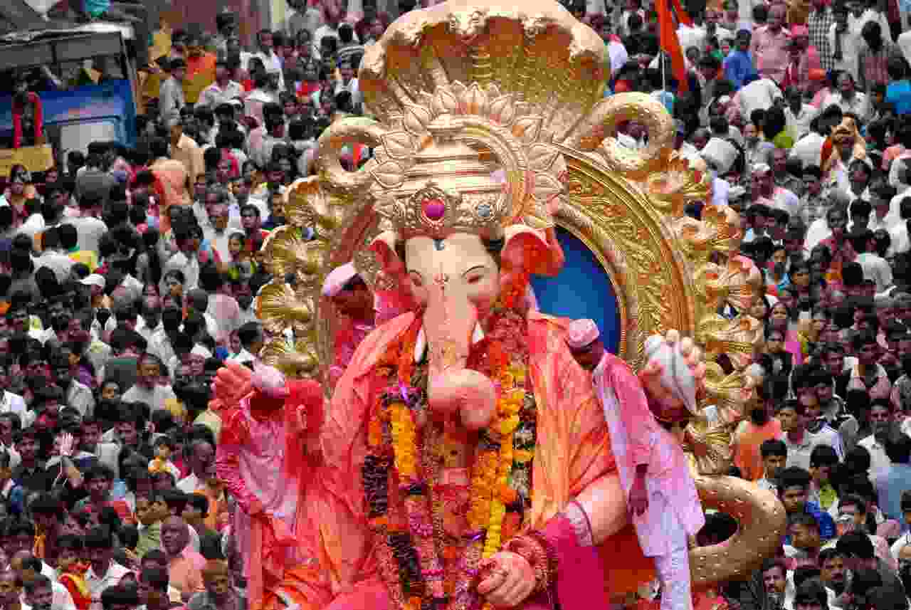 Ganesh idol immersion