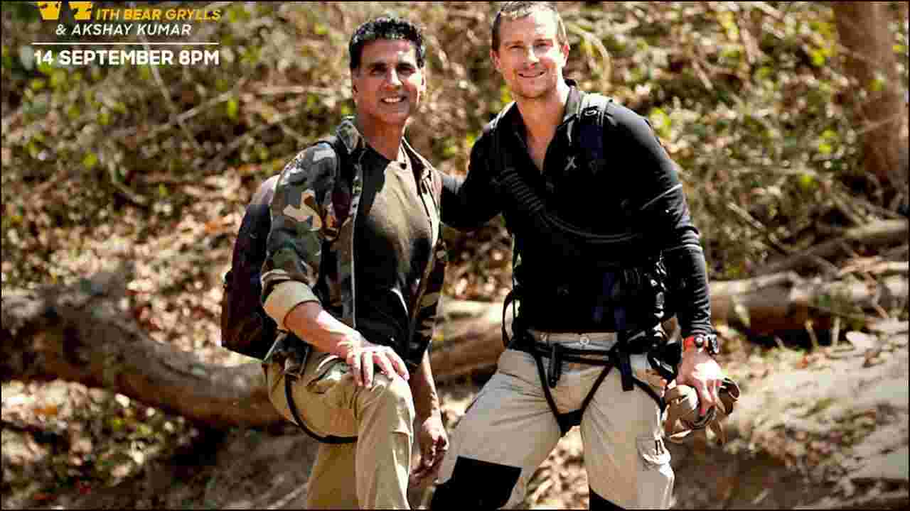 Watch: Akshay Kumar drinks 'elephant poop tea', shares glimpse of his adventure on Into The Wild With Bear Grylls