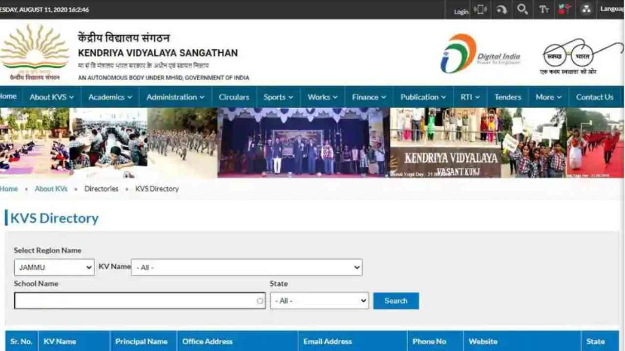 KVS Admissions 2020: Kendriya Vidyalaya Class 1 first merit list released, here’s how to check