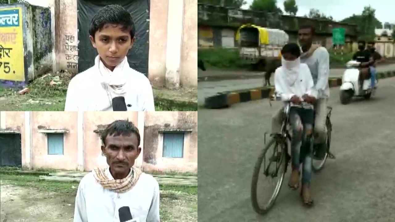 Madhya Pradesh: Man cycles over 100 km to take son to exam centre