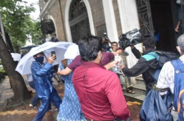 Sushant Singh Rajput death: Rhea Chakraborty arrives at Enforcement Directorate Office in Mumbai