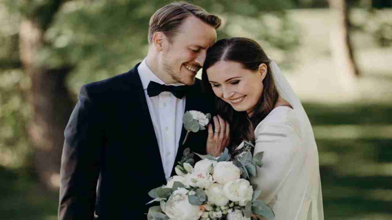 Finnish prime minister Sanna Marin marries her long-time partner