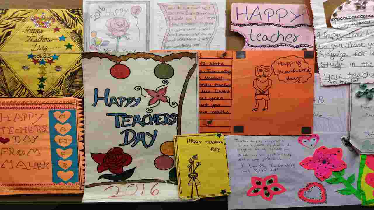 Teacher's Day 2020: Easy DIY greeting card ideas to sent it to your favourite teacher