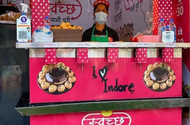 Watch: Indore’s first contactless 'Pani Puri' vending machine automatically dispenses flavoured water