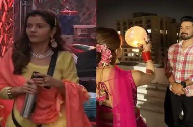 Bigg Boss 14: Rubina Dilaik's 'Karwa Chauth' pictures from the house goes viral!