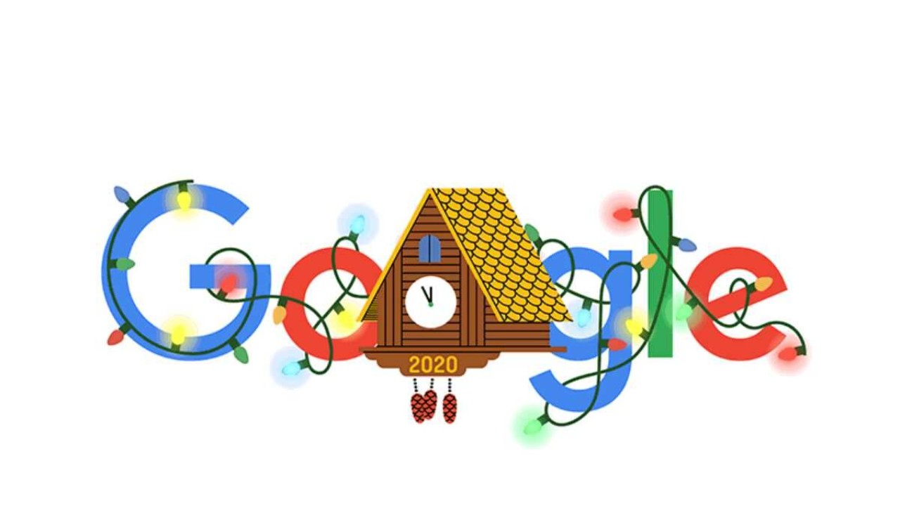 Google Doodle Happy New Year eve 2020 2021 new year