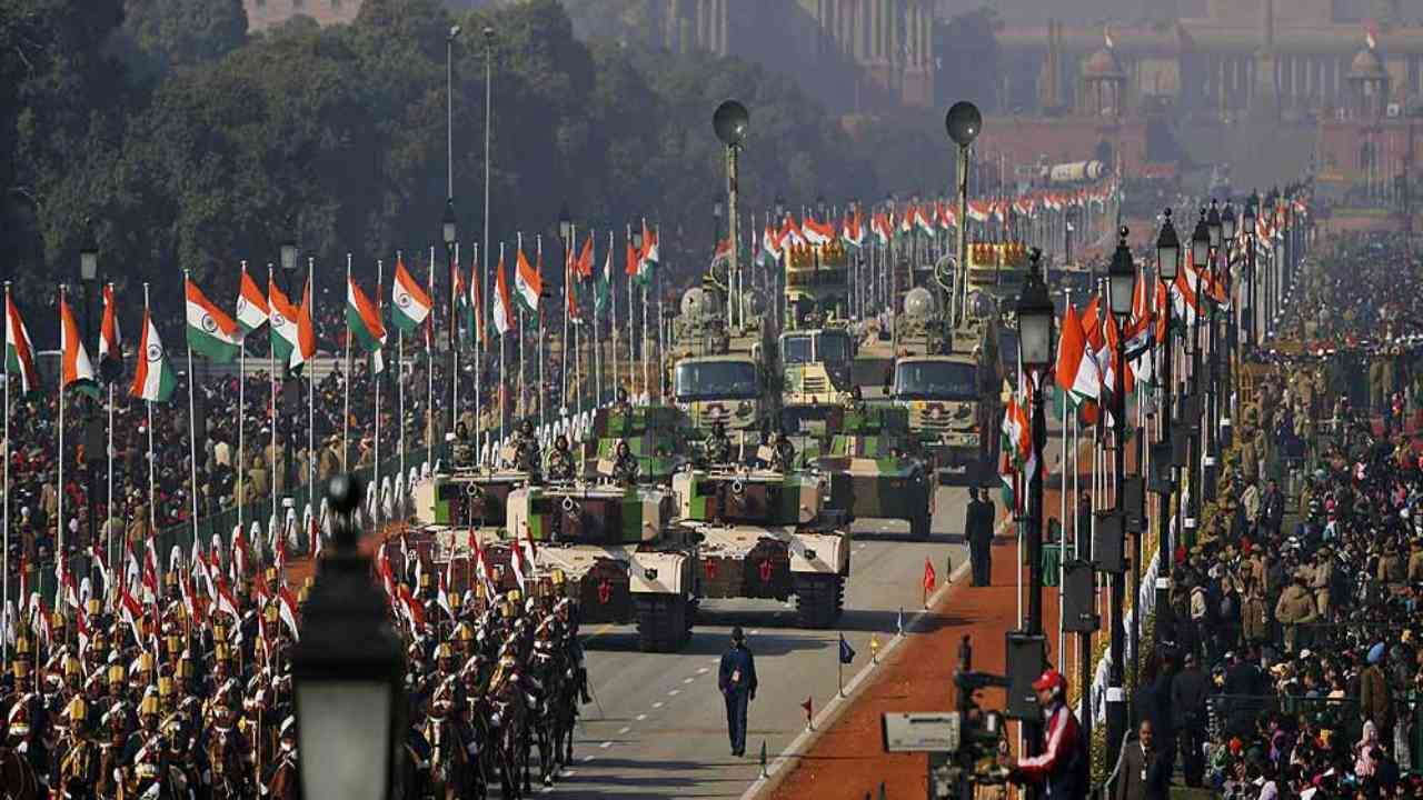 26th January Republic Day India 72nd march parade